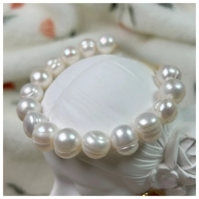 Браслет в стиле ретро с натуральным жемчугом 9–10 мм, простой браслет, универсальный и модный
Браслет в стиле ретро с натуральным жемчугом 9–10 мм, простой браслет, универсальный и модный