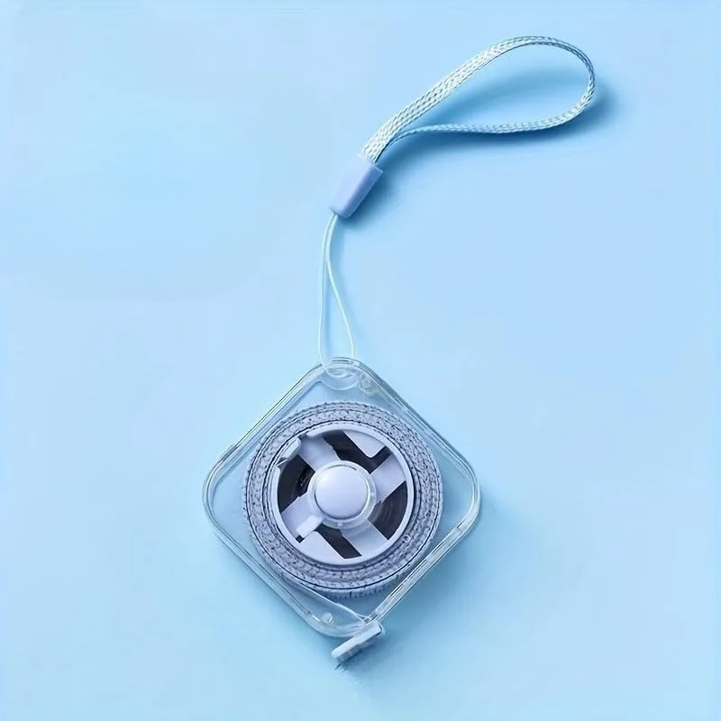 Portable Retractable Fabric Tape Measure with Dual Scales (200cm/79in), Soft Body Ruler for Tailor Sewing Projects and Weight Loss Progress Tracking
Portable Retractable Fabric Tape Measure with Dual Scales (200cm/79in), Soft Body Ruler for Tailor Sewing Projects and Weight Loss Progress Tracking