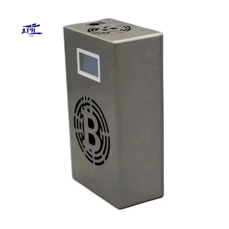 AF91-Bitcoin Lucky Miner BM1366 Solo Mining 500GH/S Bitcoin Lotto Mining Machine Silent Crypto Mining Lottery Miner
AF91-Bitcoin Lucky Miner BM1366 Solo Mining 500GH/S Bitcoin Lotto Mining Machine Silent Crypto Mining Lottery Miner