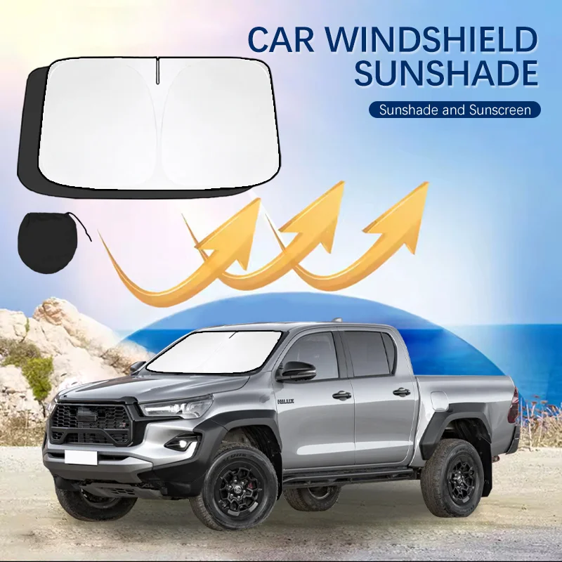 Car Visor Sunscreen Window Sun Shade Blocks Parasol Coche UV Rays Driver Protection For Toyota Hilux Vigo SR5
Car Visor Sunscreen Window Sun Shade Blocks Parasol Coche UV Rays Driver Protection For Toyota Hilux Vigo SR5