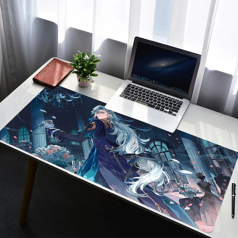 Mouse Pad Computer Gaming Accessories Mousepad Rubber Extended Desk Mat Laptop Gamer G-genshin Impact Neuvillette Keyboard Pad
Mouse Pad Computer Gaming Accessories Mousepad Rubber Extended Desk Mat Laptop Gamer G-genshin Impact Neuvillette Keyboard Pad