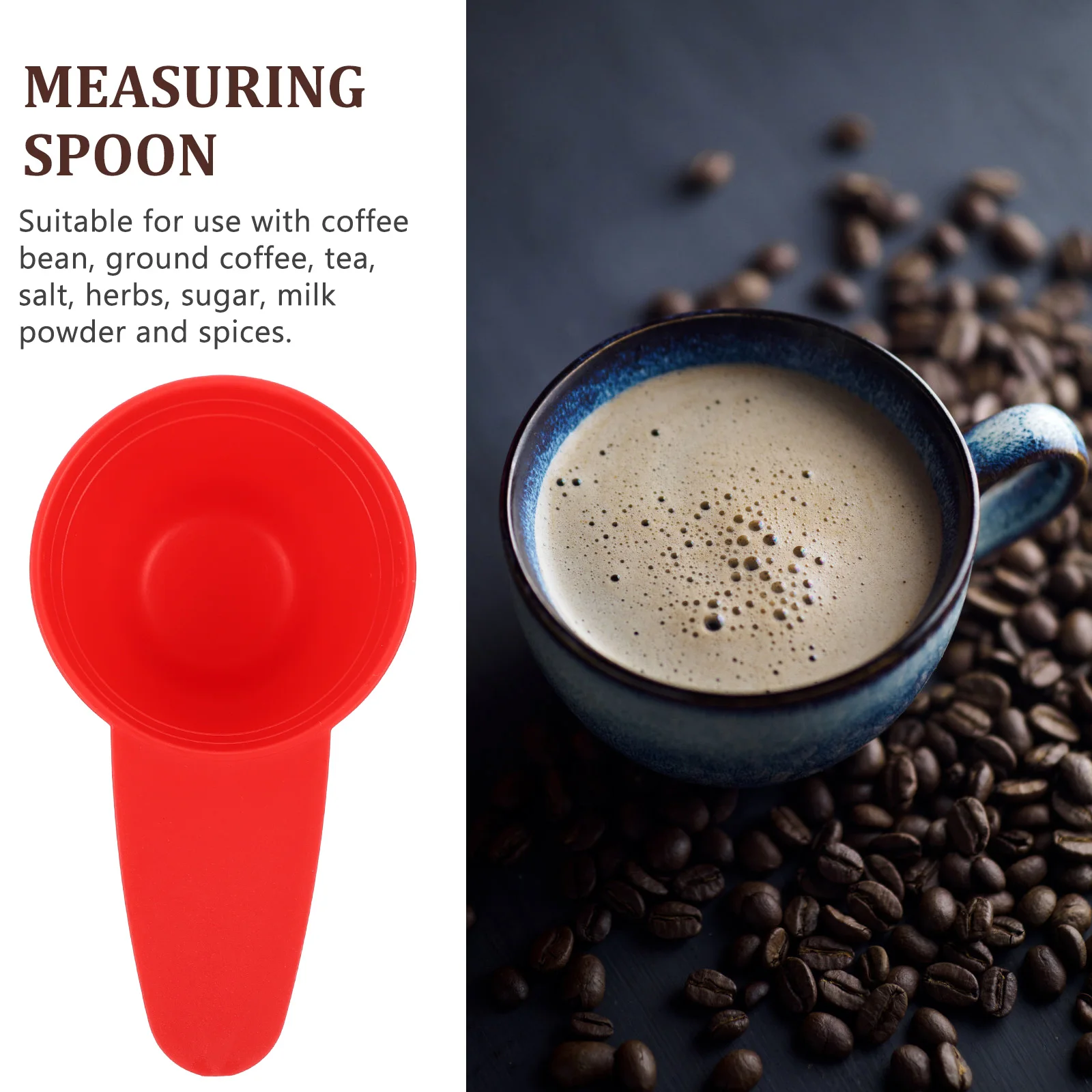 5PCS Measuring Long Handle Measuring Spoons Scoop For Kitchen 10 12g Coffee Bean Scoop Spoon Black Long Handle Kitchen Tool Dry
5PCS Measuring Long Handle Measuring Spoons Scoop For Kitchen 10 12g Coffee Bean Scoop Spoon Black Long Handle Kitchen Tool Dry