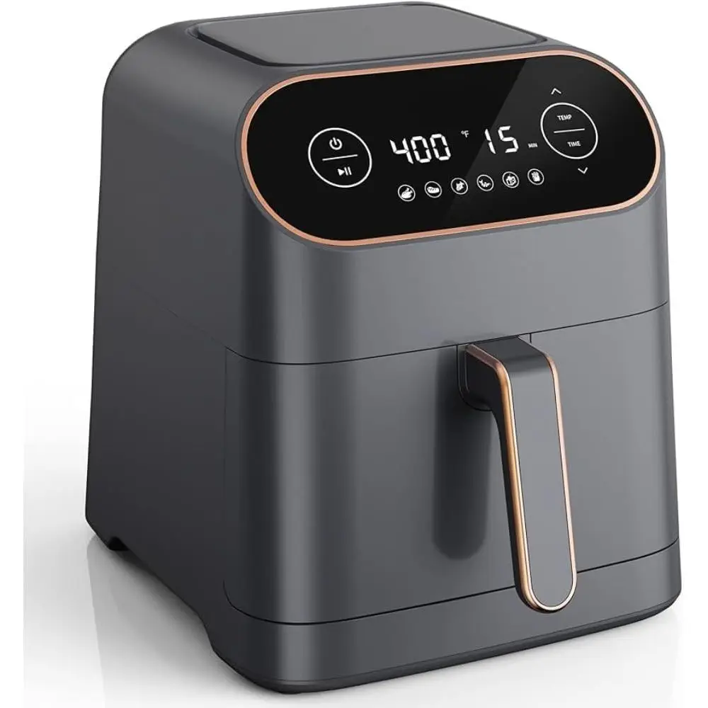 9-Quart 6-in-1 Air Fryer Oven with LCD Touchscreen Control
9-Quart 6-in-1 Air Fryer Oven with LCD Touchscreen Control