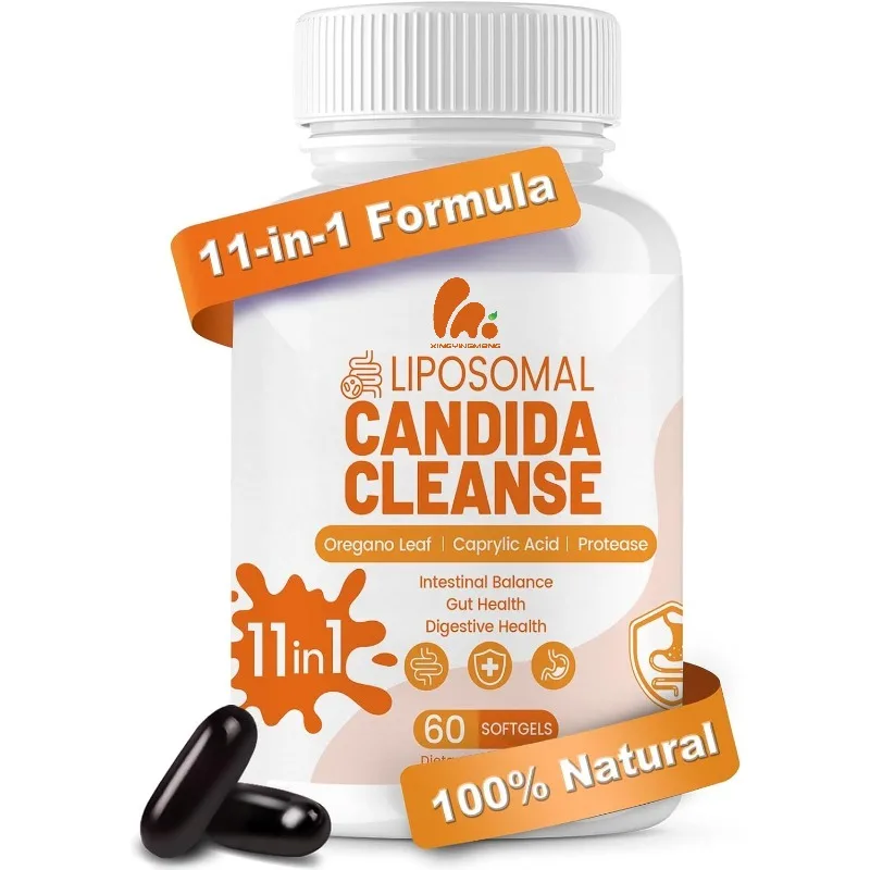 Мягкие капсулы Candida 11 в 1, вспомогательная добавка для очищения Candida с экстрактами востоля, кислотой, пробиотиками и травами
Мягкие капсулы Candida 11 в 1, вспомогательная добавка для очищения Candida с экстрактами востоля, кислотой, пробиотиками и травами