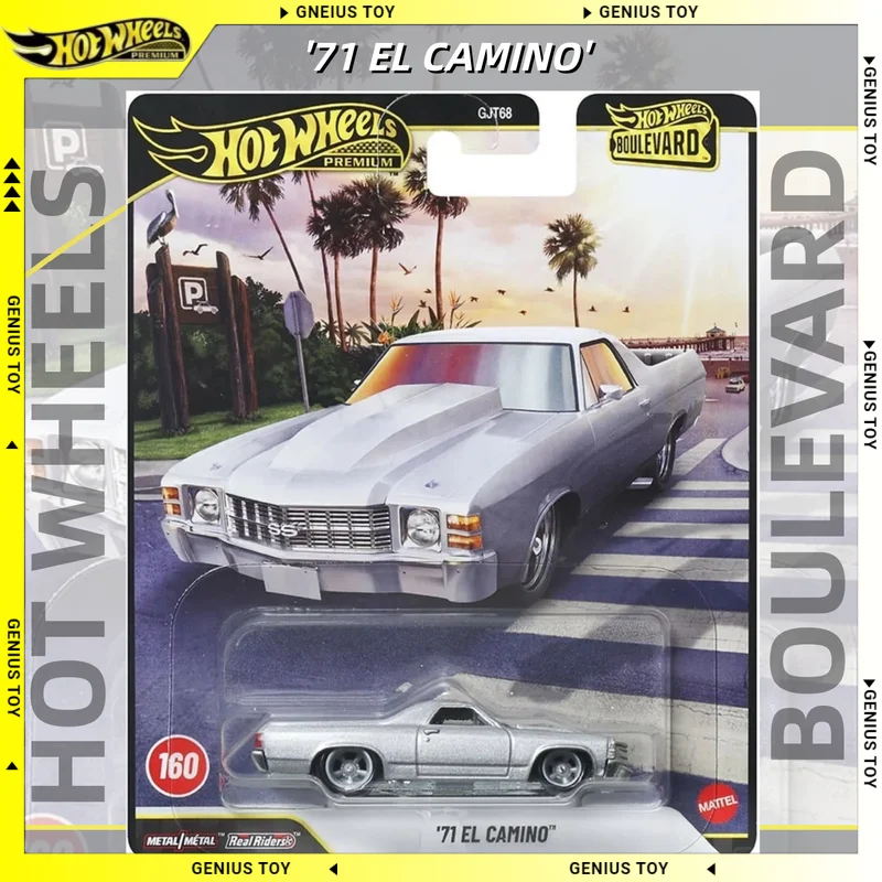Hot Wheels Premium 2026 Boulevard 160 - '71 El Camino 1:64 Diecast Alloy Metal Collectible Car Model Car Fans Gift
Hot Wheels Premium 2026 Boulevard 160 - '71 El Camino 1:64 Diecast Alloy Metal Collectible Car Model Car Fans Gift