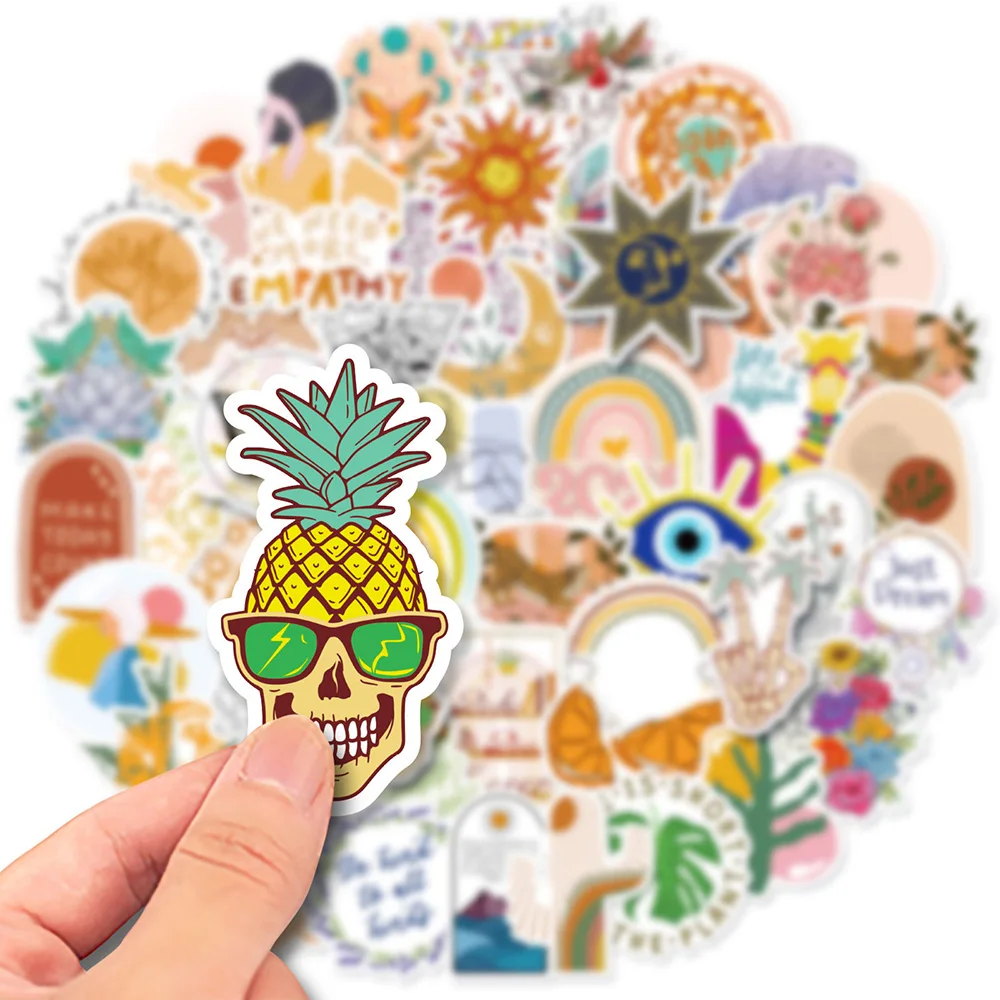 10/30/50pcs Retro Colorful Boho Stickers Decals DIY Laptop Guitar Tablet Phone Water Bottle Waterproof Graffiti Sticker for Kids
10/30/50pcs Retro Colorful Boho Stickers Decals DIY Laptop Guitar Tablet Phone Water Bottle Waterproof Graffiti Sticker for Kids