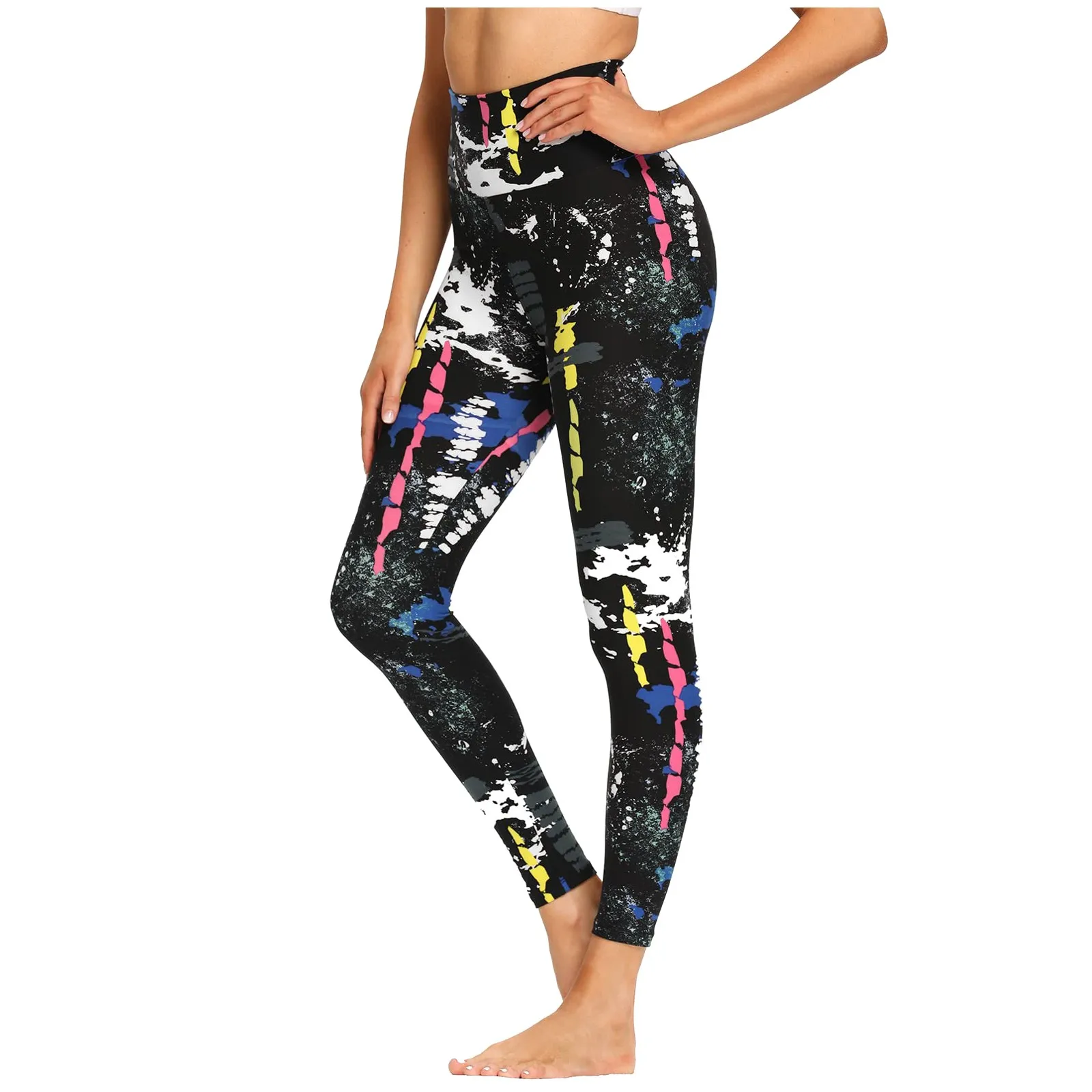 2024 Women's Tight Fitting Printed Pattern Decor Yoga Leggings Costume High Waist Casual Fashionable Fitness Pants For Women
2024 Women's Tight Fitting Printed Pattern Decor Yoga Leggings Costume High Waist Casual Fashionable Fitness Pants For Women