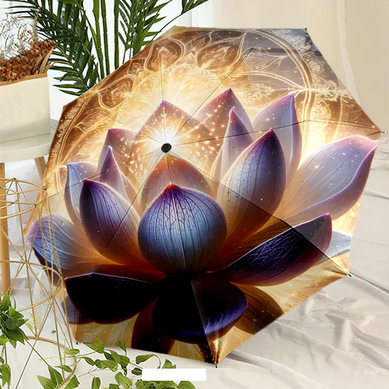 Automatic Open/Close Umbrella with One-Button Operation - Elegant Spiritual for Lotus Flower Design, Auto Open Close, Compact
Automatic Open/Close Umbrella with One-Button Operation - Elegant Spiritual for Lotus Flower Design, Auto Open Close, Compact