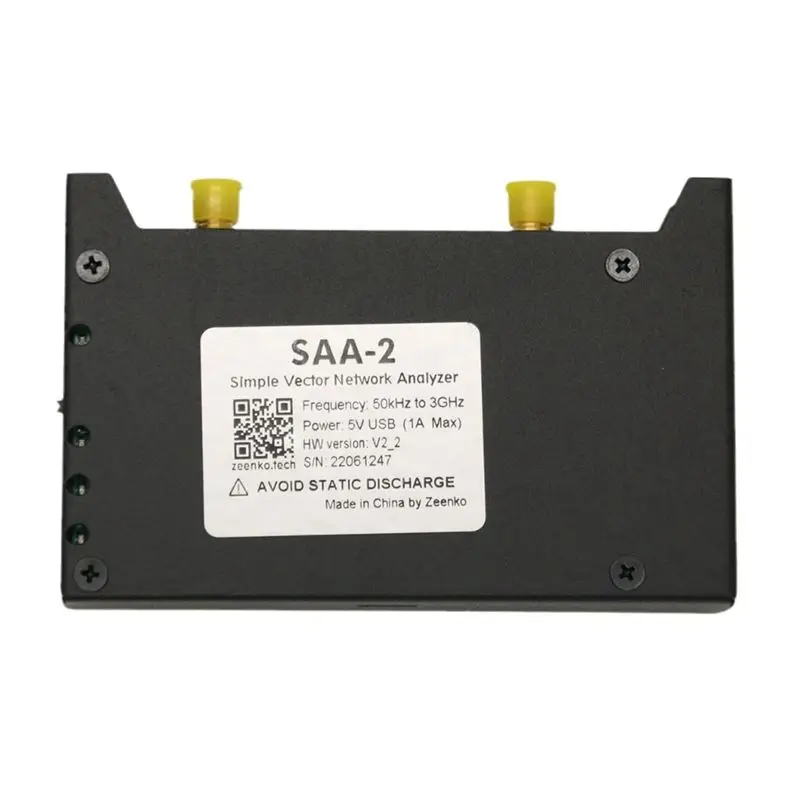 Векторный анализатор цепей ASMA-3G SAA-2 Nanovna V2 VHF UHF VNA с 2,8-дюймовым экраном, портативный анализатор спектра
Векторный анализатор цепей ASMA-3G SAA-2 Nanovna V2 VHF UHF VNA с 2,8-дюймовым экраном, портативный анализатор спектра