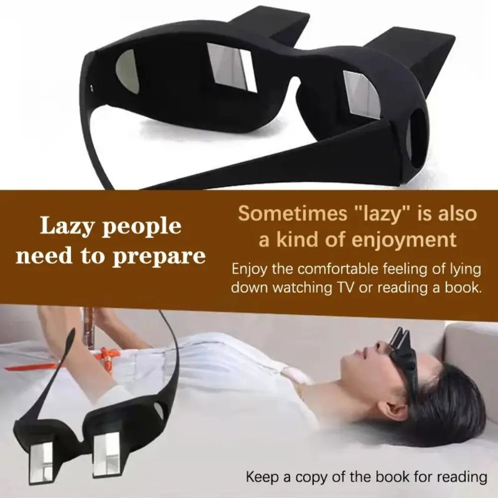 NEW Horizontal View Lie Down Glasses TV Watching Seated View Lazy Eyeglasses Prismatic Glasses Watching TV
NEW Horizontal View Lie Down Glasses TV Watching Seated View Lazy Eyeglasses Prismatic Glasses Watching TV