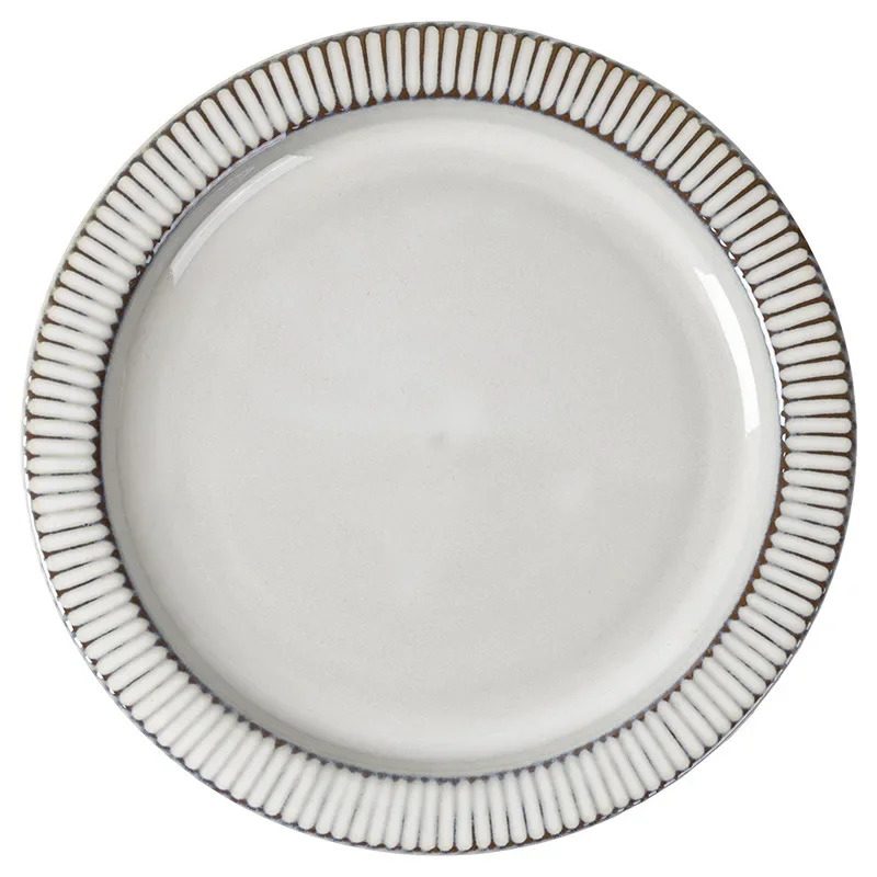 Ceramic Steak Vertical Relief Household Western Food Plate Vegetable Plate Large Plate
Ceramic Steak Vertical Relief Household Western Food Plate Vegetable Plate Large Plate