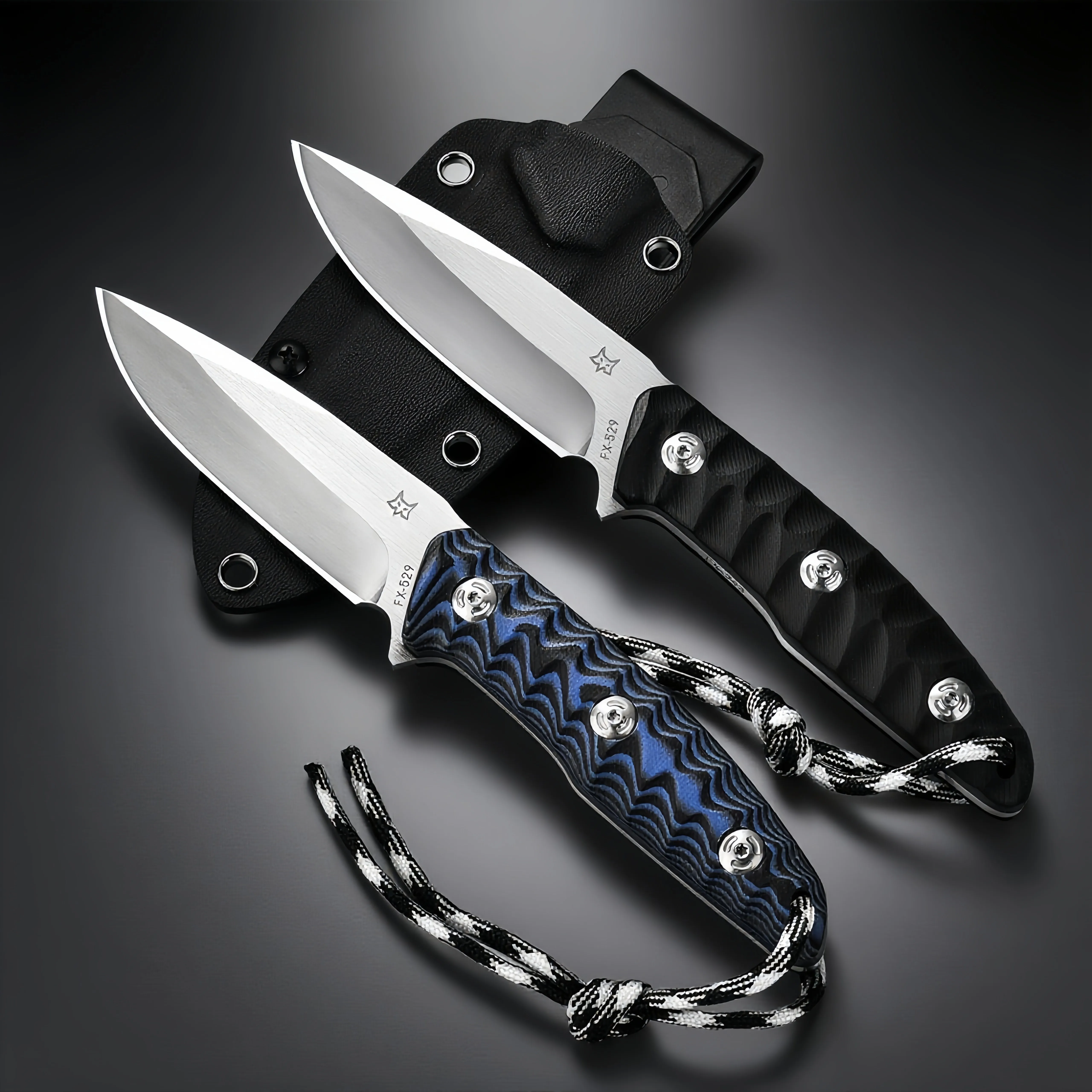 FX-529 compact straight knife, G10 fiber-handled portable tactical knife, one-piece formed fruit knife
FX-529 compact straight knife, G10 fiber-handled portable tactical knife, one-piece formed fruit knife