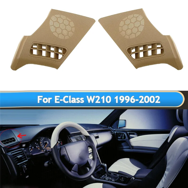 MAKE-Front Dash Air Vent Speaker Cover For Mercedes-Benz W210 E300 320 350 420 430 1996-2003 Horn Trim Cover
MAKE-Front Dash Air Vent Speaker Cover For Mercedes-Benz W210 E300 320 350 420 430 1996-2003 Horn Trim Cover