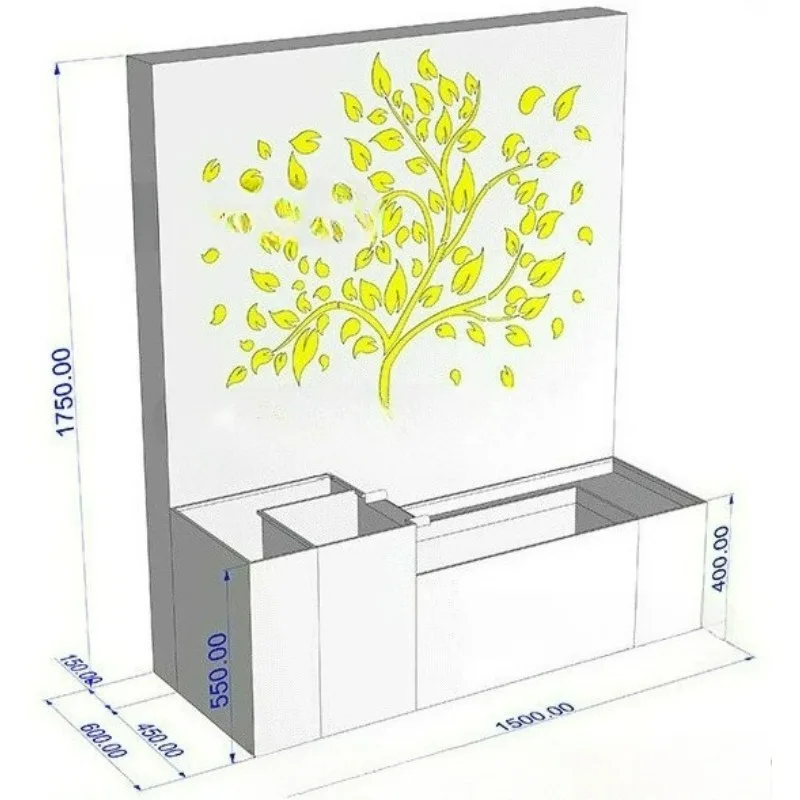 Luminous stainless steel waterscape wall, indoor and outdoor space decoration courtyard water flow can be determined
Luminous stainless steel waterscape wall, indoor and outdoor space decoration courtyard water flow can be determined
