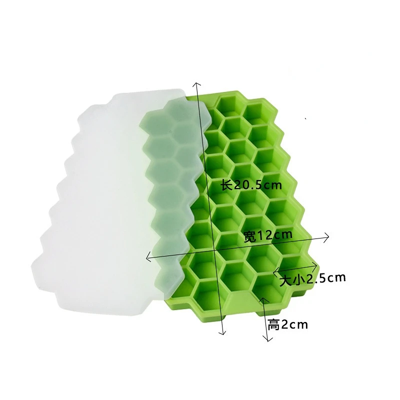 37 Cavity Honeycomb Ice Cube Trays Reusable Silicone Ice Cube Mold BPA Free Ice Maker with Removable Lids
37 Cavity Honeycomb Ice Cube Trays Reusable Silicone Ice Cube Mold BPA Free Ice Maker with Removable Lids