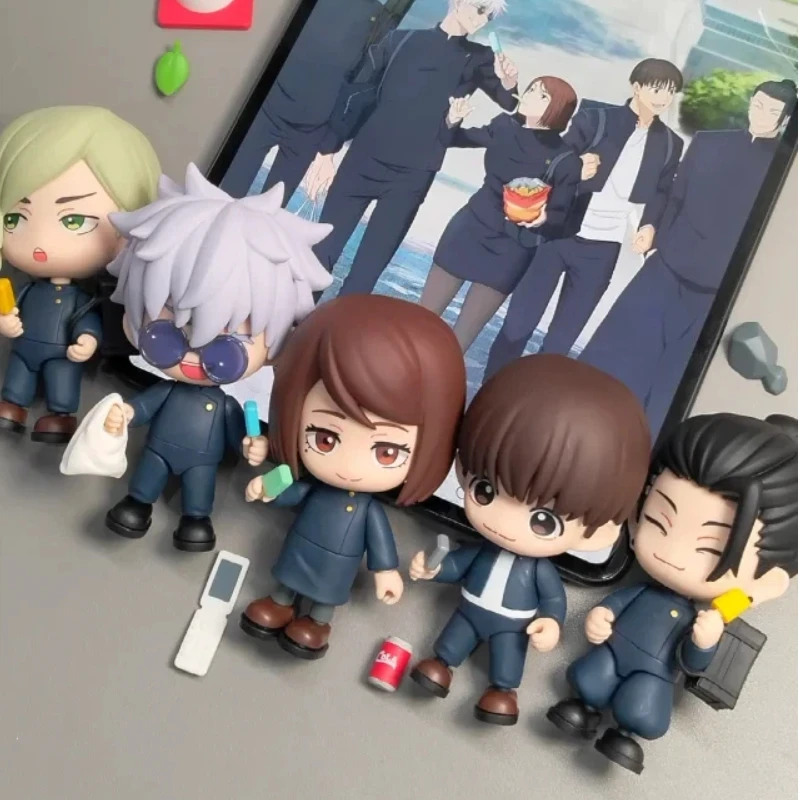 В наличии: Jujutsu Kaisen Годжо Сатору Коллекционная аниме-фигурка Zipper Doll Blind Box с подвижной маской для смены выражений лица, настольный подарок
В наличии: Jujutsu Kaisen Годжо Сатору Коллекционная аниме-фигурка Zipper Doll Blind Box с подвижной маской для смены выражений лица, настольный подарок