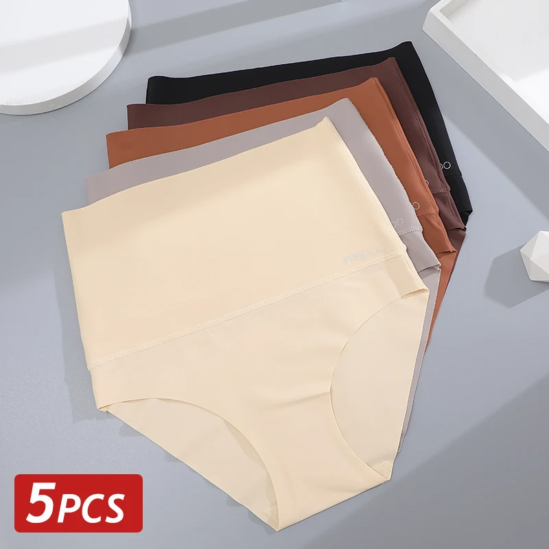 5PCS Seamless Ice Silk Shaperwear Panties for Women High Waist Slimming Briefs Female Elastic Butt Lifter Underwear Large Size
5PCS Seamless Ice Silk Shaperwear Panties for Women High Waist Slimming Briefs Female Elastic Butt Lifter Underwear Large Size