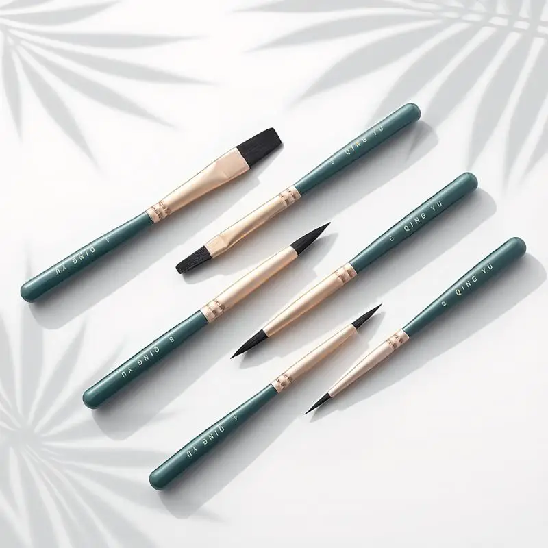 6 шт. нейлоновые многофункциональные кисти, акварельная кисть, мини-свежий зеленый кисть для студентов, художественная живопись, школьные канцелярские принадлежности
6 шт. нейлоновые многофункциональные кисти, акварельная кисть, мини-свежий зеленый кисть для студентов, художественная живопись, школьные канцелярские принадлежности