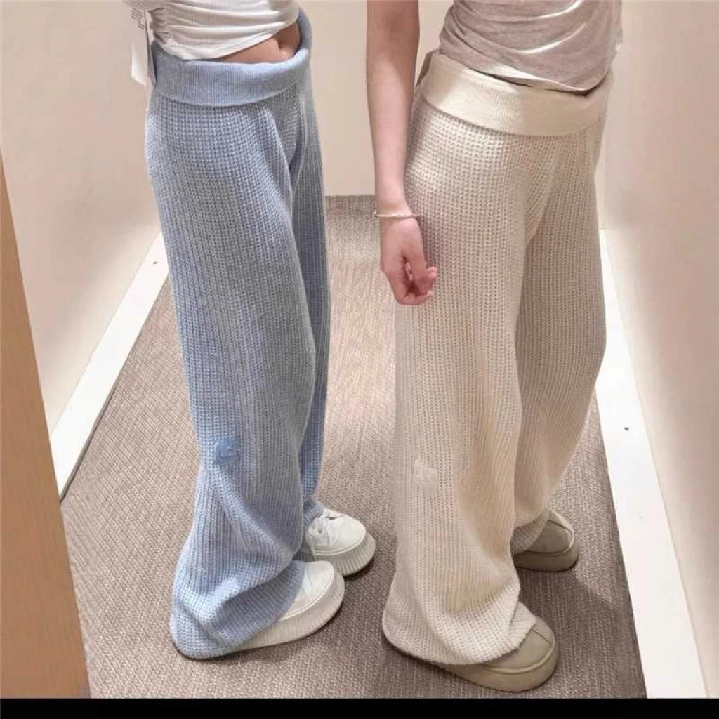 IAMUBABA Spring Autumn Casual Loose Knitted Pants Elastic Straight Leggings Slimming Sport Long Trousers Set Comfortable Cotton
IAMUBABA Spring Autumn Casual Loose Knitted Pants Elastic Straight Leggings Slimming Sport Long Trousers Set Comfortable Cotton