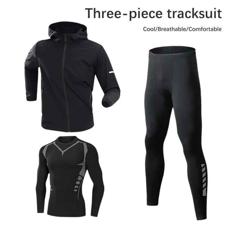 Мужской модный спортивный костюм, спортивный костюм из трех предметов, спортивная одежда, спортивный костюм с цветными блоками, удобная дышащая одежда, одежда для спортзала
Мужской модный спортивный костюм, спортивный костюм из трех предметов, спортивная одежда, спортивный костюм с цветными блоками, удобная дышащая одежда, одежда для спортзала