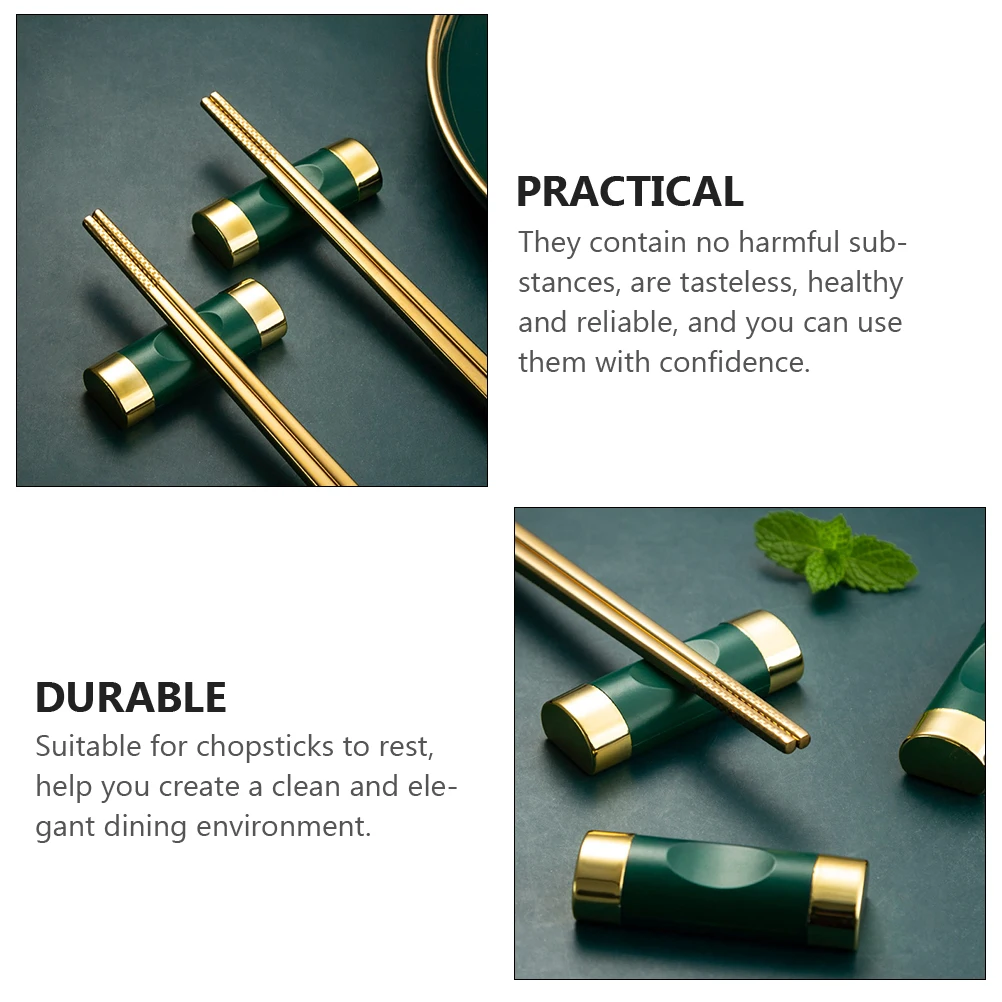 4 Pcs Dining Room Table Decor Stainless Steel Chopsticks Rest Kitchen Holder Cutlery Spoon Cat Pattern Green Cute Stand
4 Pcs Dining Room Table Decor Stainless Steel Chopsticks Rest Kitchen Holder Cutlery Spoon Cat Pattern Green Cute Stand