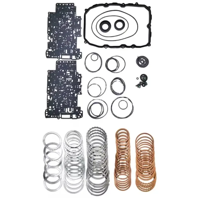 Комплект для капитального ремонта коробки передач 0C8 OC8 TR80-SD TR80SD, набор фрикционных дисков сцепления, совместимый с автоматической трансмиссией VW
Комплект для капитального ремонта коробки передач 0C8 OC8 TR80-SD TR80SD, набор фрикционных дисков сцепления, совместимый с автоматической трансмиссией VW