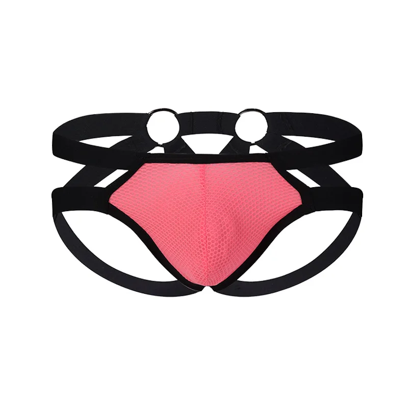 Men's Mesh Crotch Jockstrap, Low-Rise Dual Strap U-Pouch Underwear Gays Erotic Open Buttocks Underpants Homme Sexy Daily Knicker
Men's Mesh Crotch Jockstrap, Low-Rise Dual Strap U-Pouch Underwear Gays Erotic Open Buttocks Underpants Homme Sexy Daily Knicker