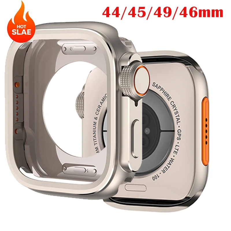 Alloy Case for Apple Watch Case Ultra 3 2 1 49mm 46mm 44mm 45mm Metal Bumper Protective for IWatch Series 11 10 9 8 7 6
Alloy Case for Apple Watch Case Ultra 3 2 1 49mm 46mm 44mm 45mm Metal Bumper Protective for IWatch Series 11 10 9 8 7 6