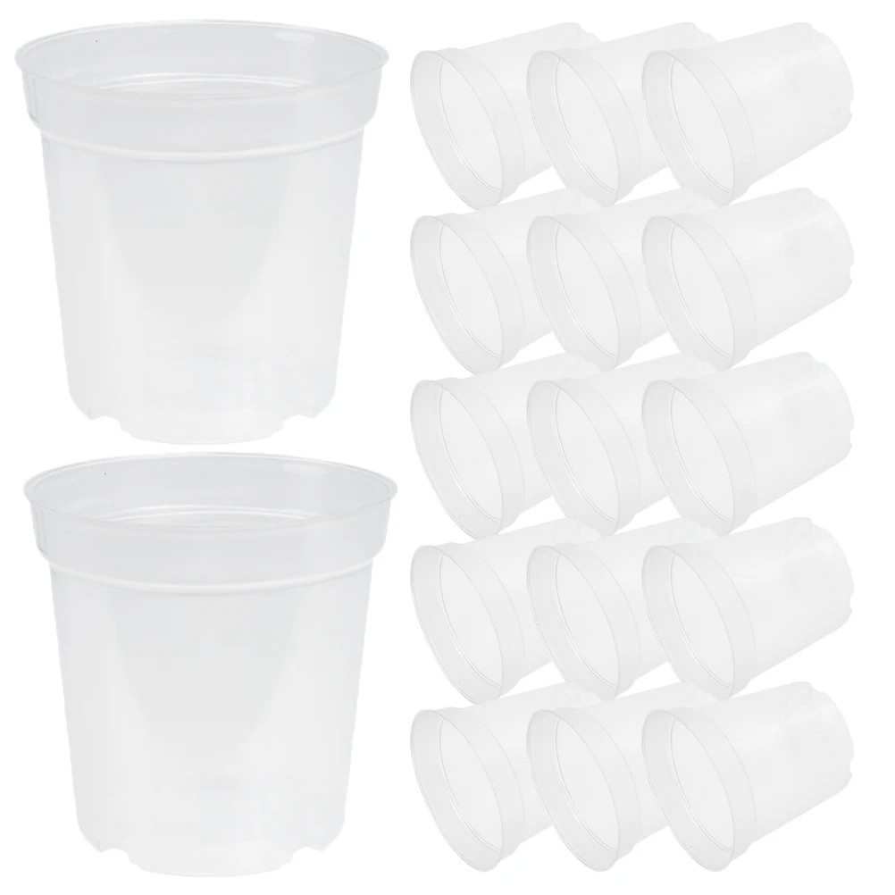 30 Pcs Seedling Pot Ventilated Flowerpots for Plants Plastic Garden Nursery Planter
30 Pcs Seedling Pot Ventilated Flowerpots for Plants Plastic Garden Nursery Planter