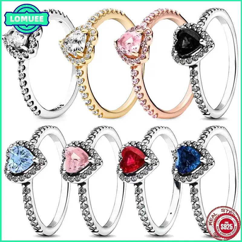Hot Selling 925 Sterling Silver Classic Shiny Heart-shaped Ring Simple Luxurious Charm Women's Jewelry Commemorative Gifts
Hot Selling 925 Sterling Silver Classic Shiny Heart-shaped Ring Simple Luxurious Charm Women's Jewelry Commemorative Gifts