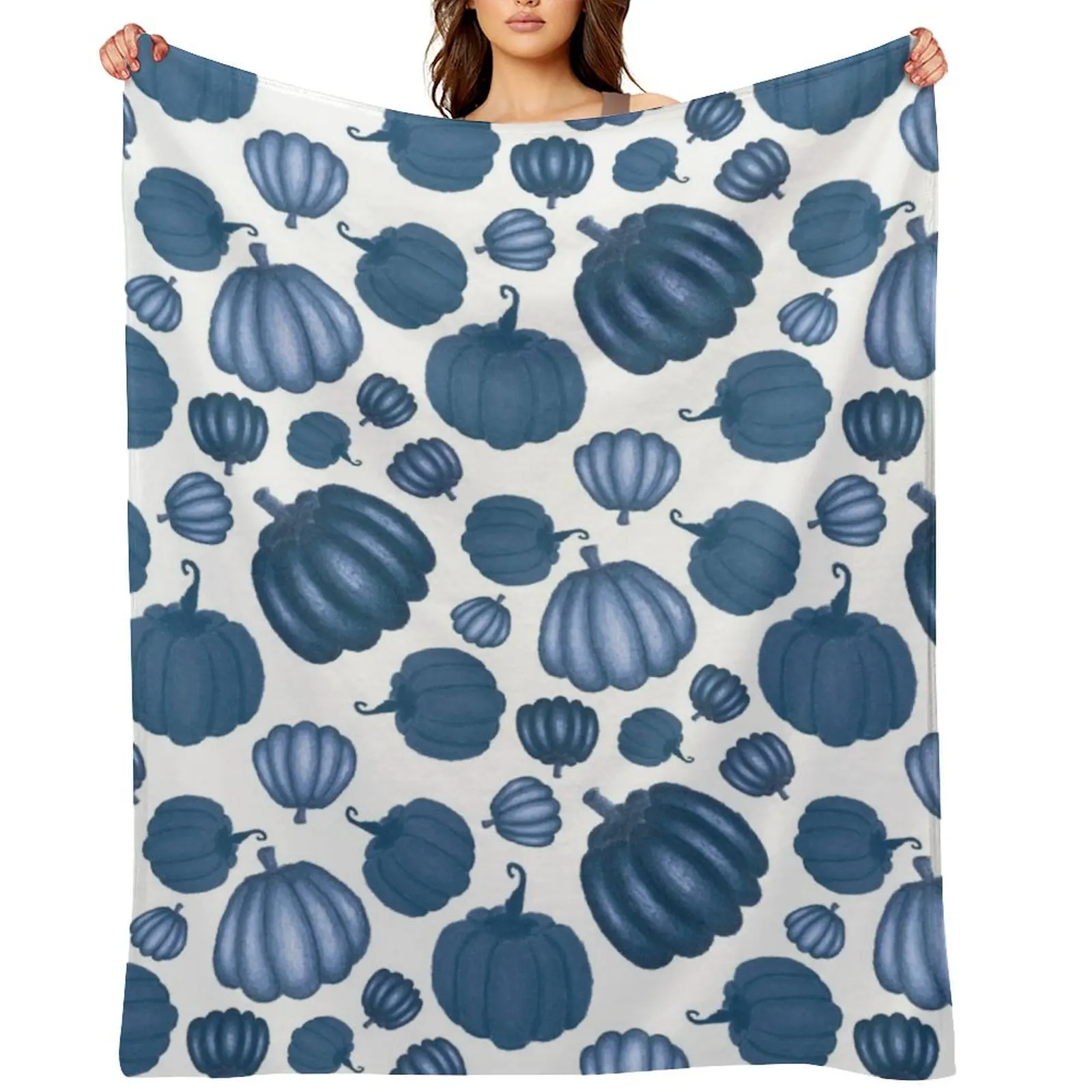 Halloween Fall Pattern Pretty Blue Pumpkins on White Throw Blanket blankets ands Bed Luxury Summer Beddings Blankets
Halloween Fall Pattern Pretty Blue Pumpkins on White Throw Blanket blankets ands Bed Luxury Summer Beddings Blankets
