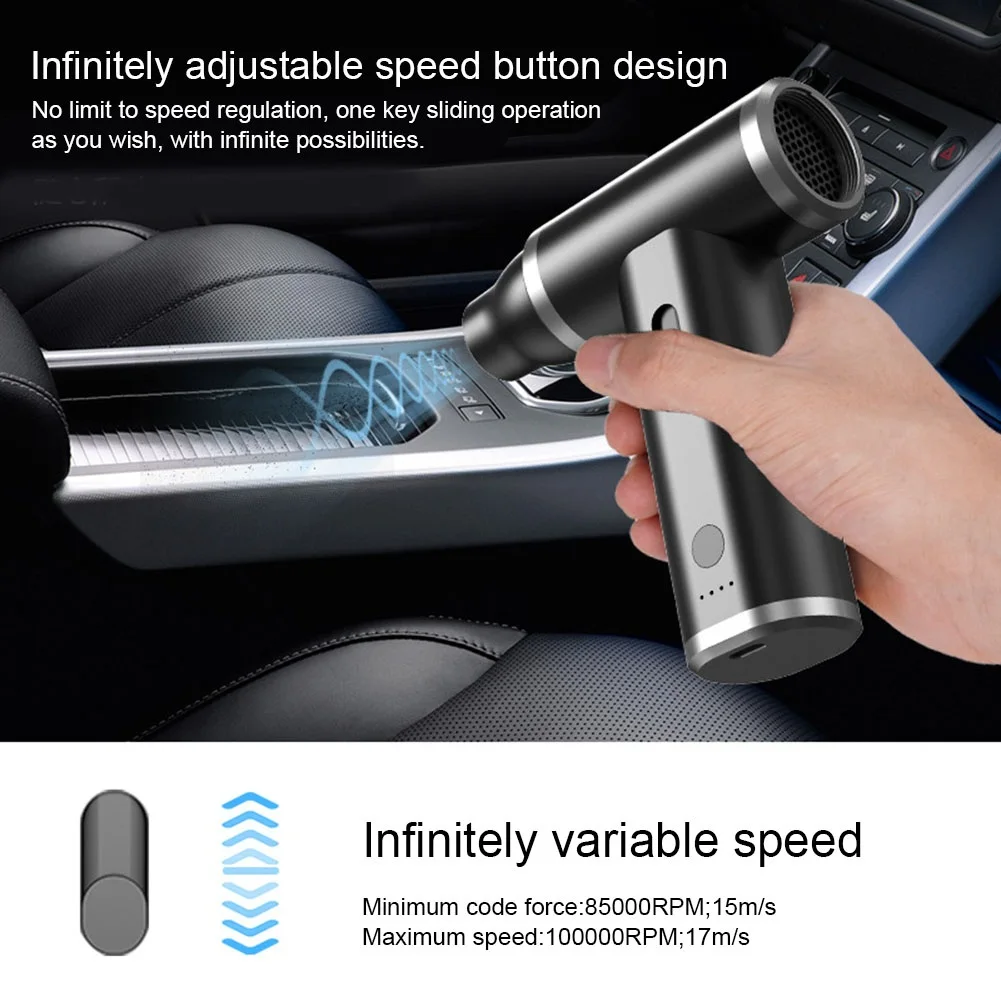 For Outdoor Camping 120000 RPM Air Duster Cordless Compressed Air Duster Outdoor Camping Essentials Quickly Flash Charging
For Outdoor Camping 120000 RPM Air Duster Cordless Compressed Air Duster Outdoor Camping Essentials Quickly Flash Charging