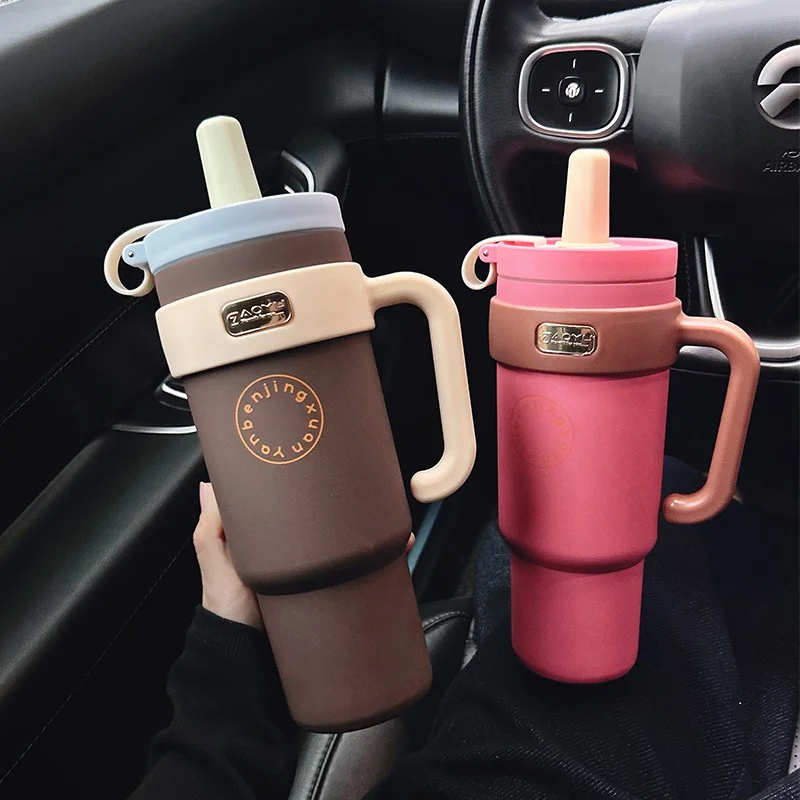 1000ml Large Capacity Tumbler For Men Women Stainless Steel Thermos Bottle With Straw Tea Infuser Insulated Coffee Travel Mug
1000ml Large Capacity Tumbler For Men Women Stainless Steel Thermos Bottle With Straw Tea Infuser Insulated Coffee Travel Mug