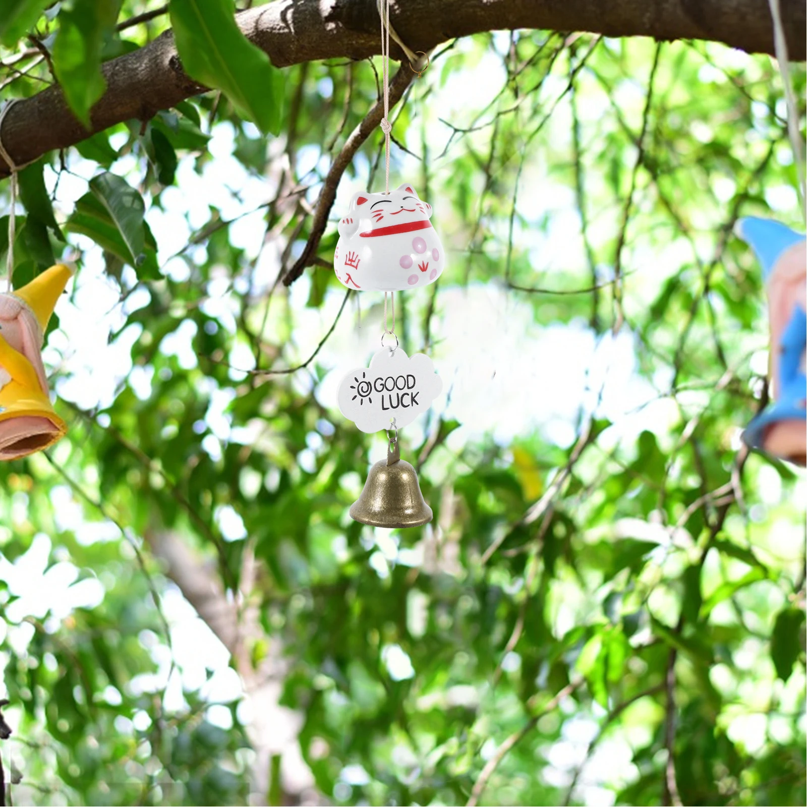 Wind Chimes Japanese Garden Bell Hanging Simulated Leaf Ceramics Metal Pendant Outdoor Decoration Wealth Luck Yards
Wind Chimes Japanese Garden Bell Hanging Simulated Leaf Ceramics Metal Pendant Outdoor Decoration Wealth Luck Yards