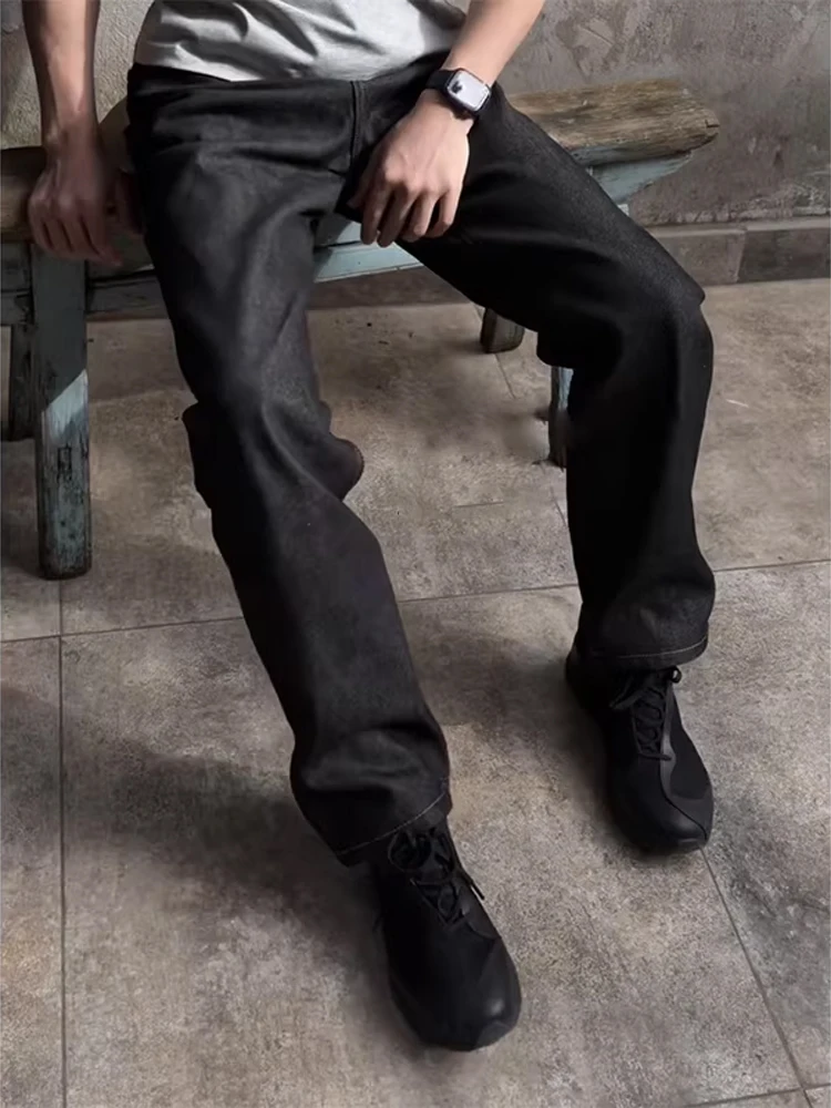 American Retro Black Original Jeans Men's Spring Straight Leg Long Version Knife Slimming Jeans Youth Trendy High Street
American Retro Black Original Jeans Men's Spring Straight Leg Long Version Knife Slimming Jeans Youth Trendy High Street