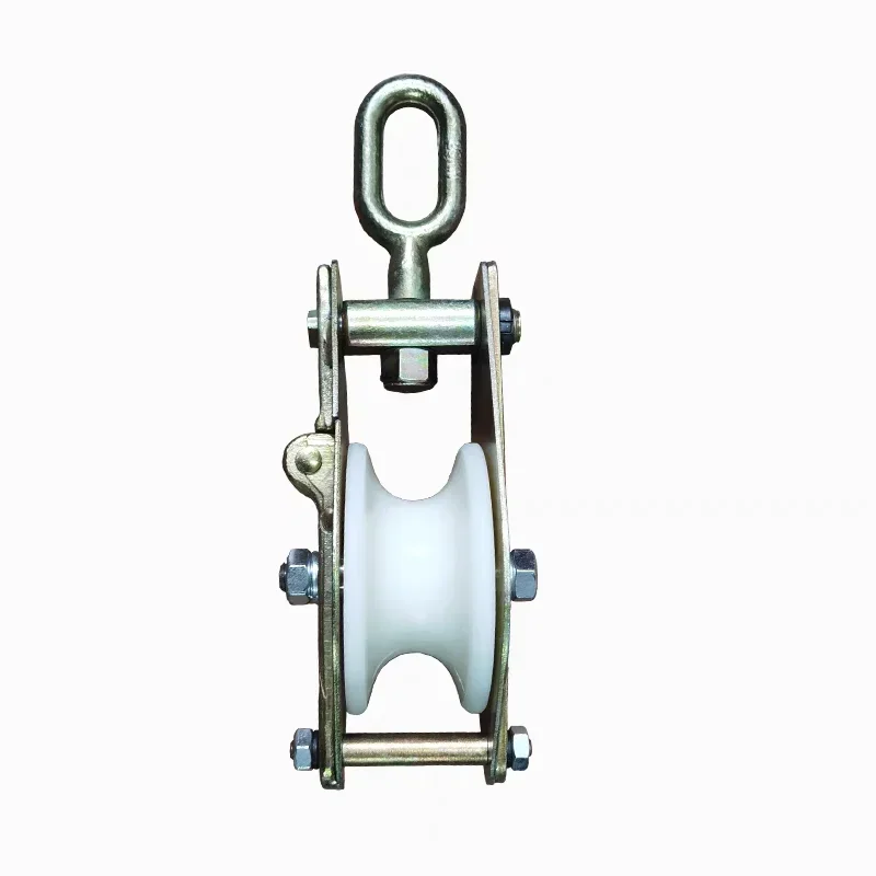 Transfer pulley Electric pulley Pay-off wheel Wide nylon roller pulley 2 tons 20KN overhead wire cable wheel bearing
Transfer pulley Electric pulley Pay-off wheel Wide nylon roller pulley 2 tons 20KN overhead wire cable wheel bearing