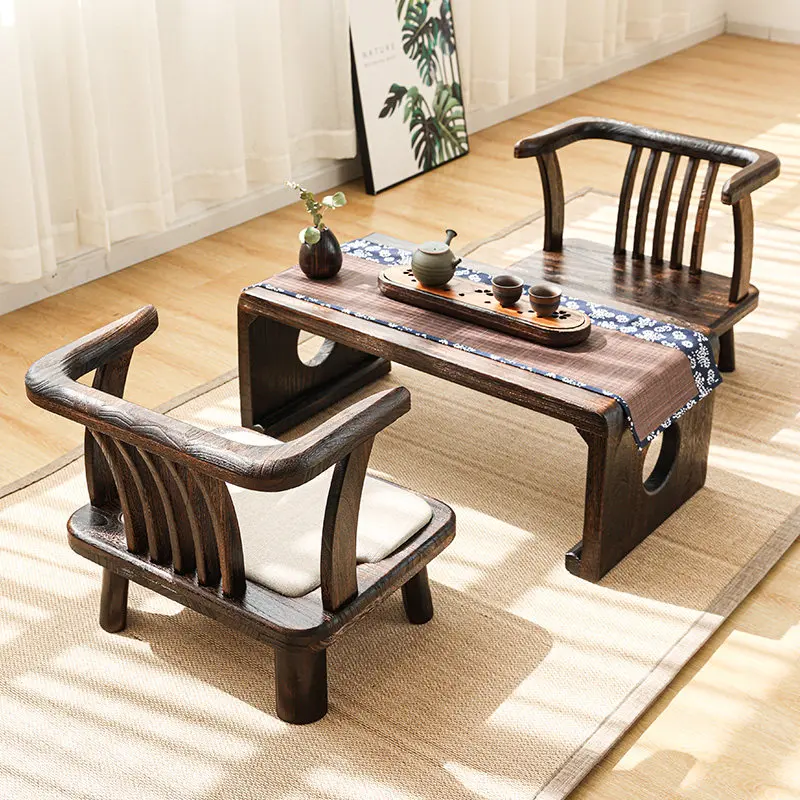 Solid Wood Small Mortise And Tenon Stool Comfor Long Sitting Chair for Bay Window Japanese Style Home Room
Solid Wood Small Mortise And Tenon Stool Comfor Long Sitting Chair for Bay Window Japanese Style Home Room