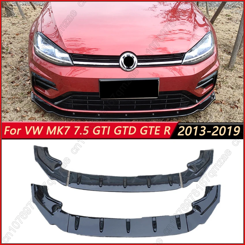CS Style Front Bumper Lip Splitter Spoiler For Volkswagen Golf 7 7.5 MK7 MK7.5 R GTI R-Line 2013-2019 Body Kit Tuning
CS Style Front Bumper Lip Splitter Spoiler For Volkswagen Golf 7 7.5 MK7 MK7.5 R GTI R-Line 2013-2019 Body Kit Tuning