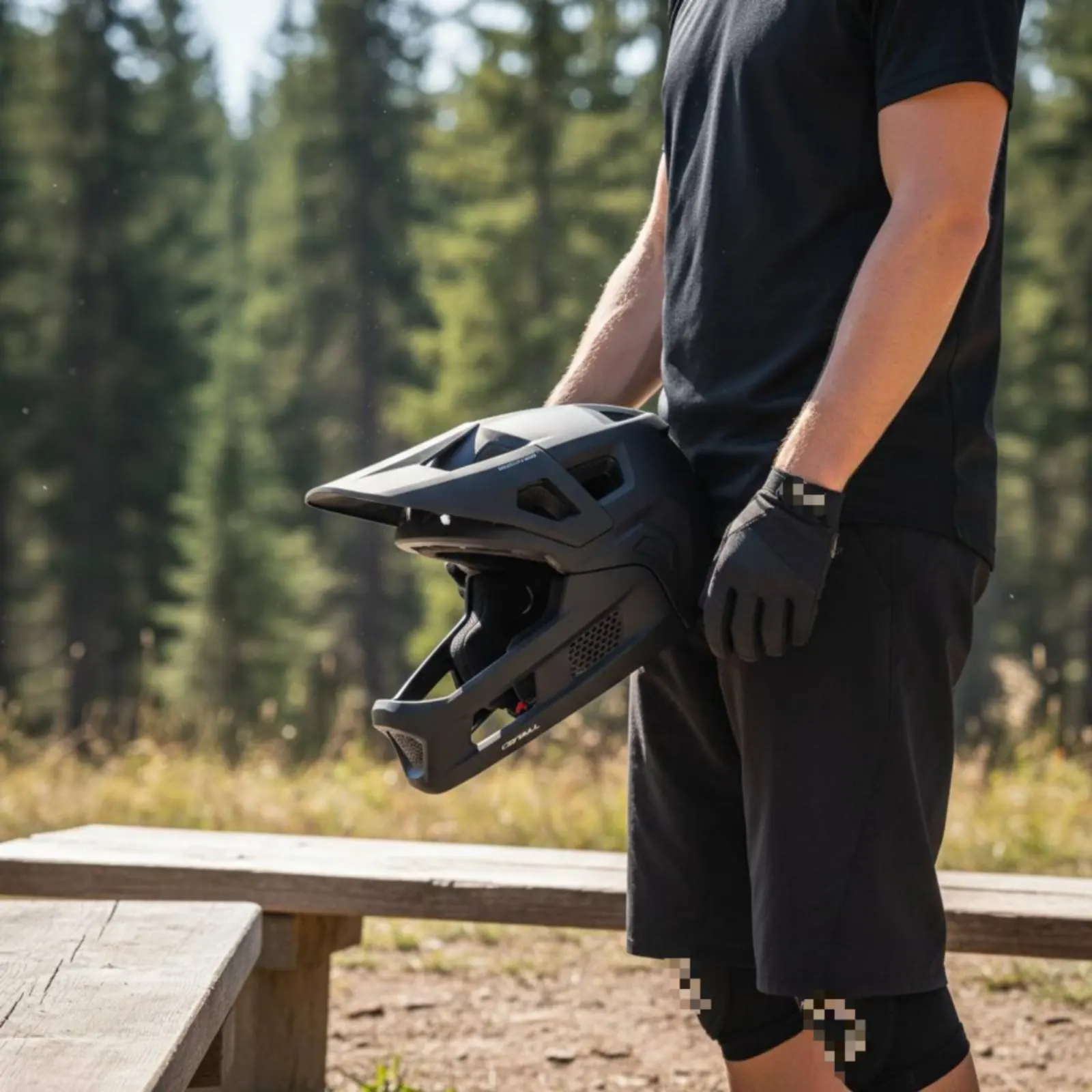 Mountain Bike Full Face Helmet Removable Chin Bar Full Face Mountain Bike Helmet Safety Gear Breathable Ventilated
Mountain Bike Full Face Helmet Removable Chin Bar Full Face Mountain Bike Helmet Safety Gear Breathable Ventilated