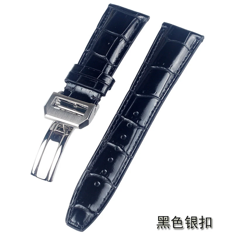 20mm 21mm 22mm For IWC Pilot Portuguese Portofino Crocodile Pattern Cowhide strap Folding buckle High Quality Watchband
20mm 21mm 22mm For IWC Pilot Portuguese Portofino Crocodile Pattern Cowhide strap Folding buckle High Quality Watchband