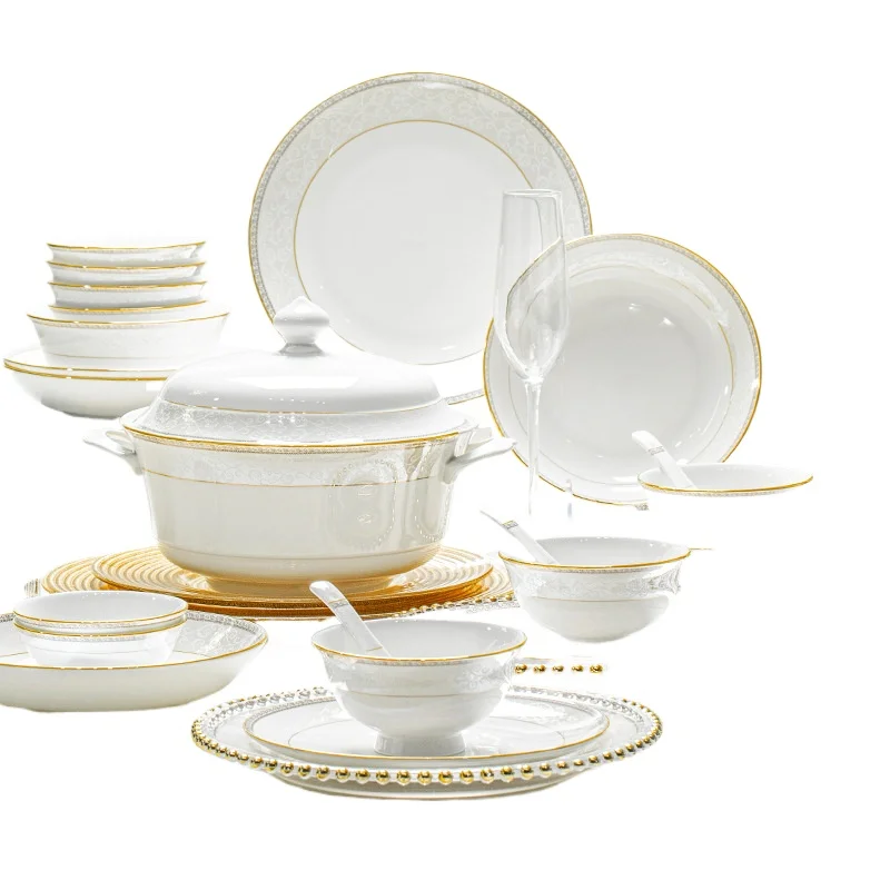 Dishes, sets, ceramics, bone china, European style, dishes, household, full set, gifts
Dishes, sets, ceramics, bone china, European style, dishes, household, full set, gifts