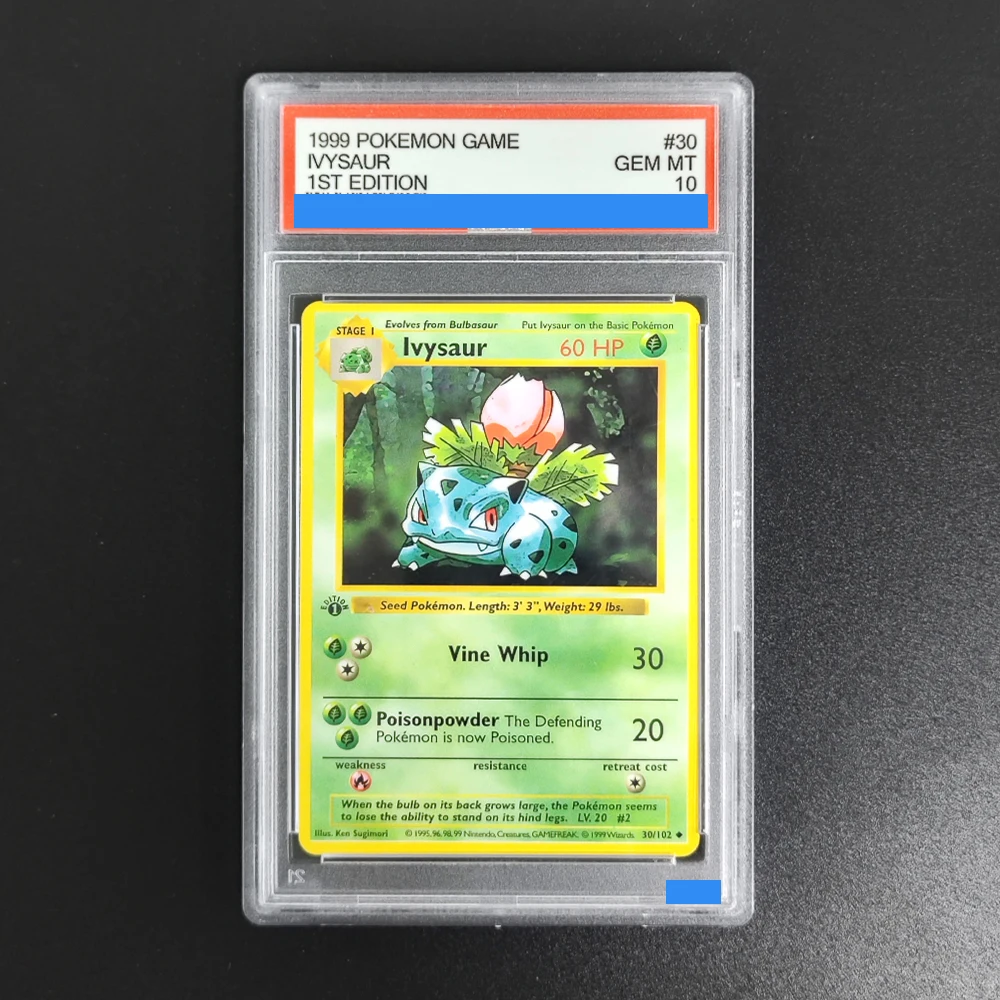 Proxy 1999 POKEMON GAME #44 BULBASAUR 1ST EDITION Authentication Grading 10 Collection Game Card
Proxy 1999 POKEMON GAME #44 BULBASAUR 1ST EDITION Authentication Grading 10 Collection Game Card