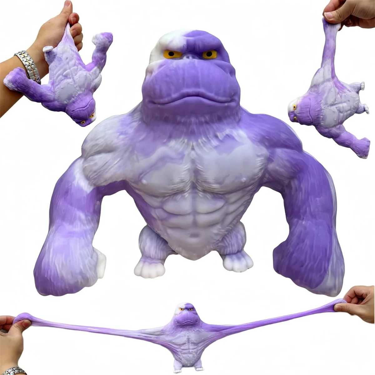Squishy Monkey Toy Stretchy Glue-Sand Filled Rubber Gorilla Elastic Stretchable Autism Decompression Toy Adults Children Gift
Squishy Monkey Toy Stretchy Glue-Sand Filled Rubber Gorilla Elastic Stretchable Autism Decompression Toy Adults Children Gift