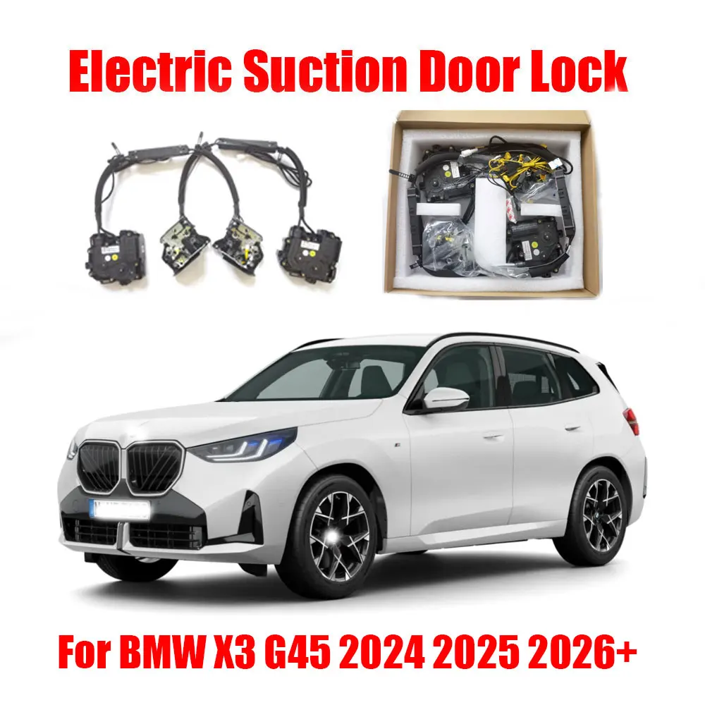 For BMW X3 G45 2024 2025 2026+ Car Electric Suction Door Power-assisted Closing Door Soft-close Function
For BMW X3 G45 2024 2025 2026+ Car Electric Suction Door Power-assisted Closing Door Soft-close Function