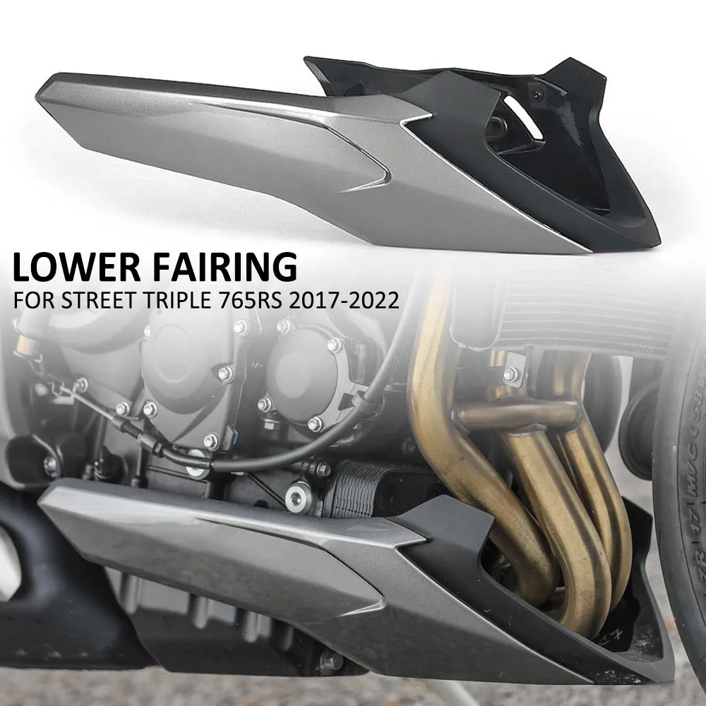 Motorcycle Engine Lower Spoiler Body Bellypan Fairing Protector Guard Chassis Shield For Street Triple 765 RS 765RS 2017-2022
Motorcycle Engine Lower Spoiler Body Bellypan Fairing Protector Guard Chassis Shield For Street Triple 765 RS 765RS 2017-2022