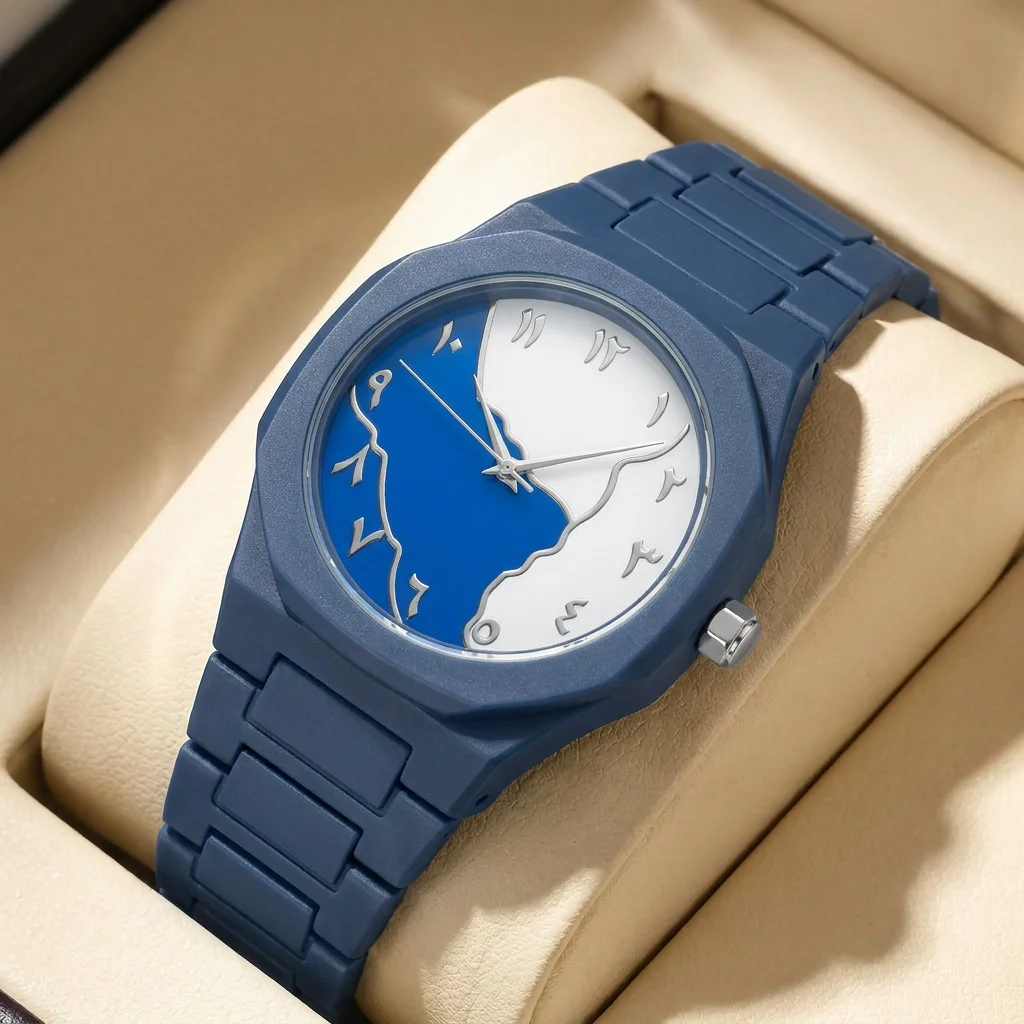 1pcs Men's blue dial alloy strap vintage fashion map dial lightweight sporty details Quartz Watch for daily business party holid
1pcs Men's blue dial alloy strap vintage fashion map dial lightweight sporty details Quartz Watch for daily business party holid