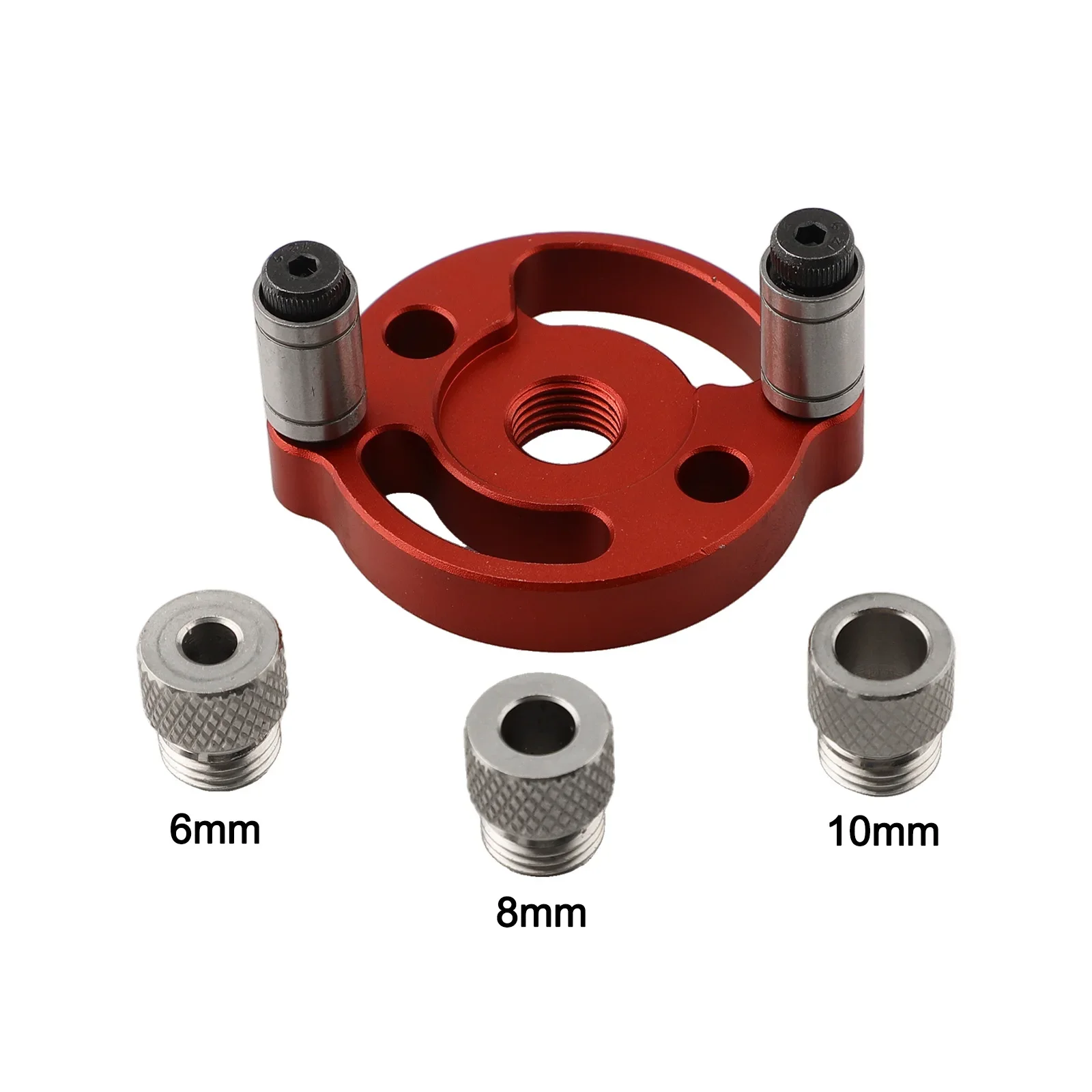 Woodworking Drill Hole Locator Set with 3 Drill Bushings for Precise Hole Drilling in Wood and Alloy Materials
Woodworking Drill Hole Locator Set with 3 Drill Bushings for Precise Hole Drilling in Wood and Alloy Materials
