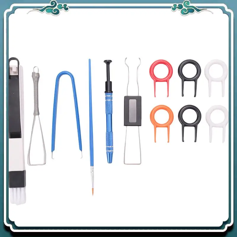 ABTU-Наборы съемников переключателей смазки клавиатуры, инструменты для снятия колпачков клавиш, механический открывалка переключателя для фиксации механической клавиатуры
ABTU-Наборы съемников переключателей смазки клавиатуры, инструменты для снятия колпачков клавиш, механический открывалка переключателя для фиксации механической клавиатуры