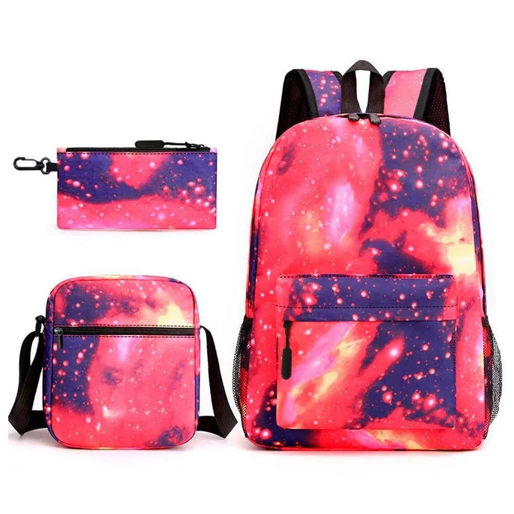 3pcs/set Unisex Cartoon Printed Students Backpack Large Capacity Ergonomic School Bag Wear Resistant Modern Pencil Case Travel
3pcs/set Unisex Cartoon Printed Students Backpack Large Capacity Ergonomic School Bag Wear Resistant Modern Pencil Case Travel