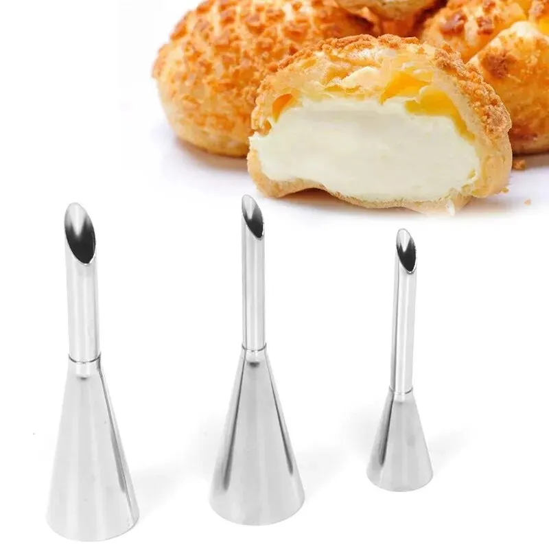 1PC Stainless Steel Puff Mouth Cake Puff Cream Flower Squeezer Western Pastry Cake Baking Tool Framed Mouth Baking Set Nozzle
1PC Stainless Steel Puff Mouth Cake Puff Cream Flower Squeezer Western Pastry Cake Baking Tool Framed Mouth Baking Set Nozzle
